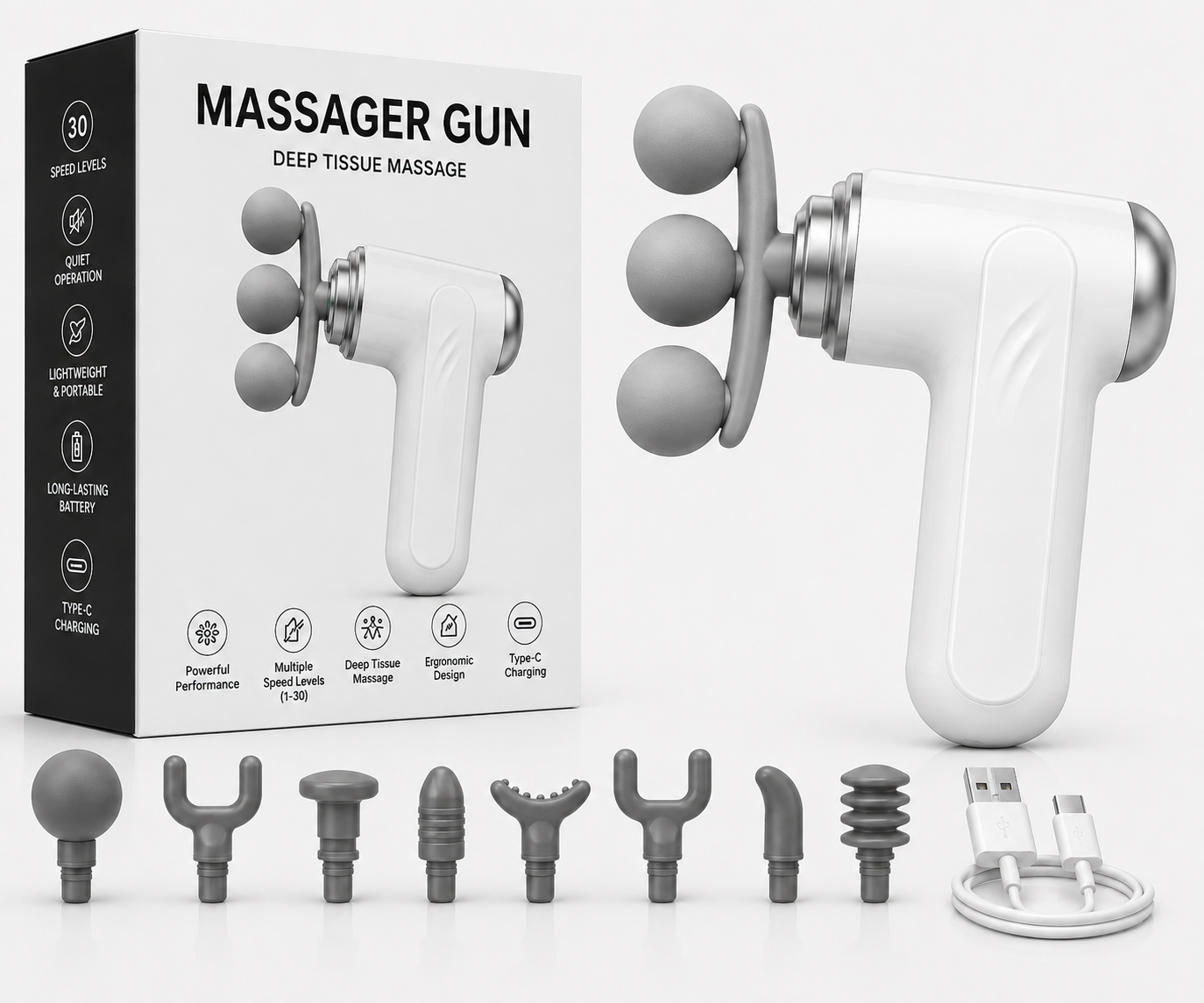 Elite Fitness Massage Gun